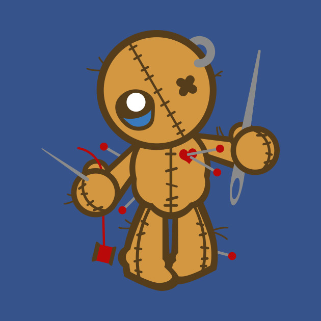 Pin Cushion - Voodoo Doll - T-Shirt