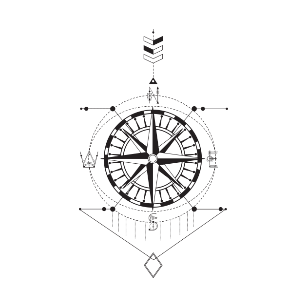 Sacred Geometric Totem by TeeGal