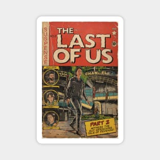 The Last of Us 2 - Channel 13 fan art comic cover Magnet