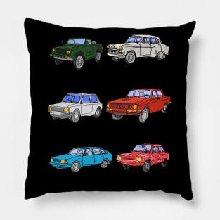 ussr cars Pillow