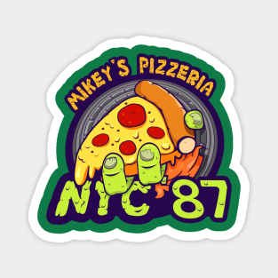 Mikey's Pizzera Magnet