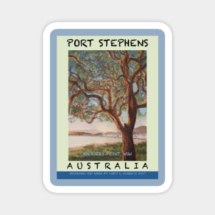 Port Stephens Poster Magnet