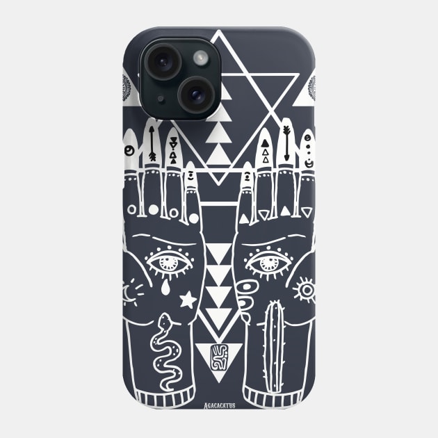 Night&Day cycle (B) Phone Case by AgaCactus