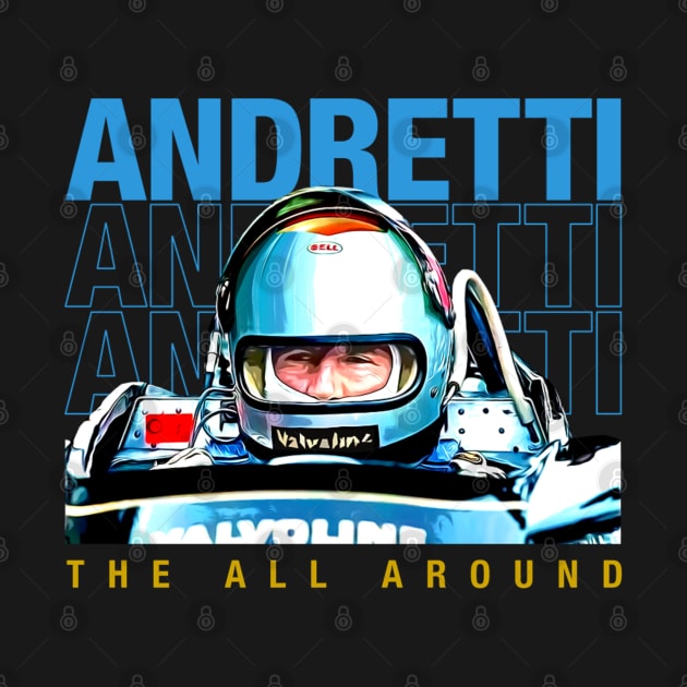 Mario Andretti 1978 Champion Retro by stevenmsparks