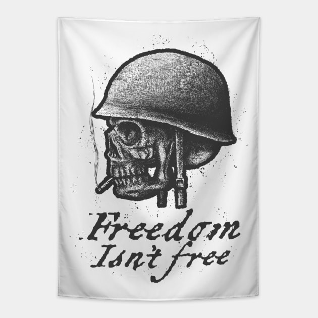 Freedom isnt Free Tapestry by mattleckie