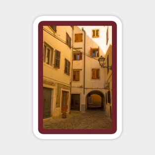 Street in Piran, Slovenia Magnet