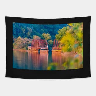 Fall Bridge Tapestry