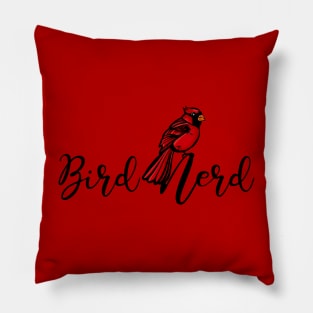 Bird Nerd Pillow