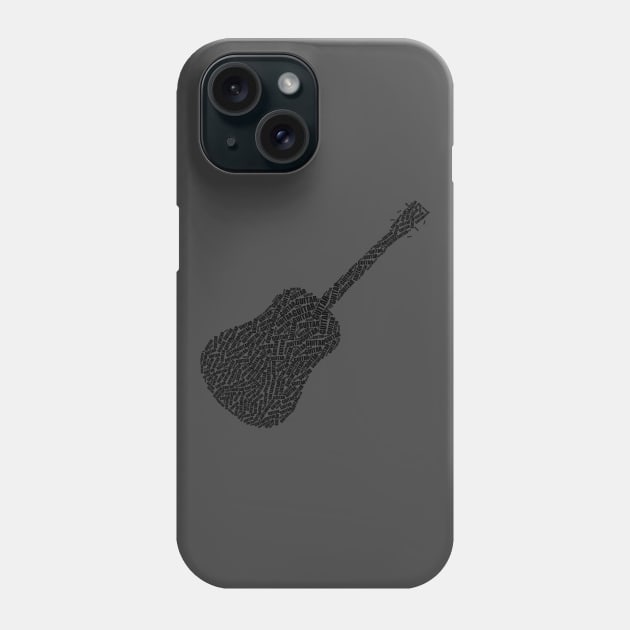 Guitar Phone Case by Bayumahardhika