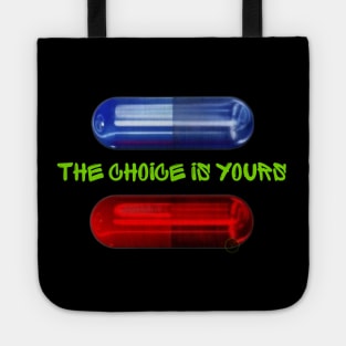 Red or Blue Choose Your Path Tote