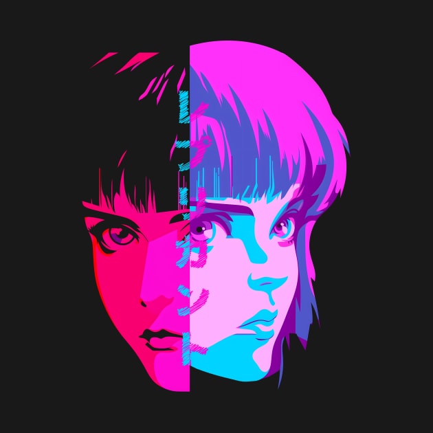 Replicant Japanese Anime Design by NeonOverdrive