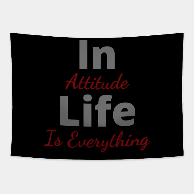 Attitude is Everything Tapestry by Unusual Choices