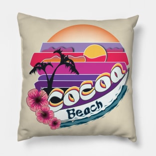 Cocoa beach Pillow