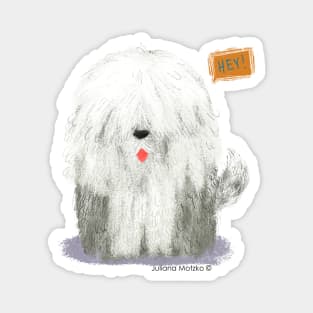 Old English Sheepdog Magnet