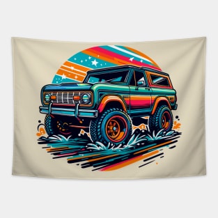 Ford Bronco Tapestry