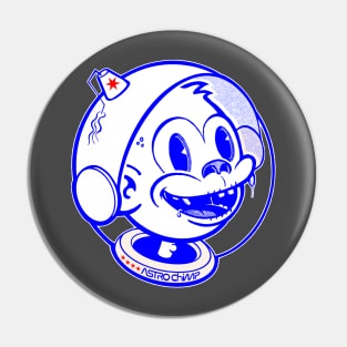 Astro Chimp is excited for the mission! Pin