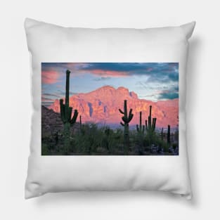 Cactus Sunset Pillow