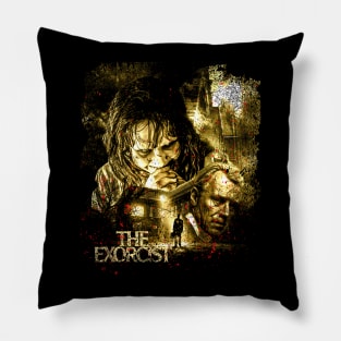 Retro Horror Movie Pillow