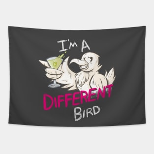 I'm A Different Bird Tapestry