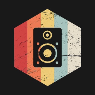 Retro Vintage Speaker Icon T-Shirt