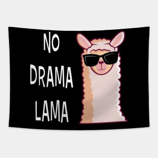 No Drama Lama Funny Gift Tapestry