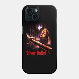 Marty's Moonlit Ride Bullet Werewolf Tee Phone Case