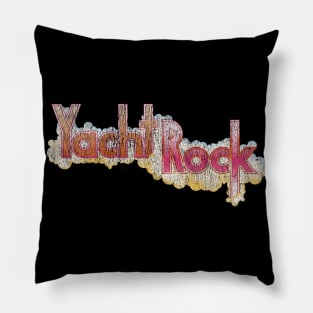 Yacht Rock Forever - 70s Retro Faded print Pillow