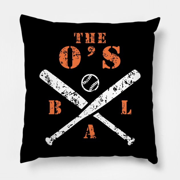 The O's Team Pillow by PopSmarts