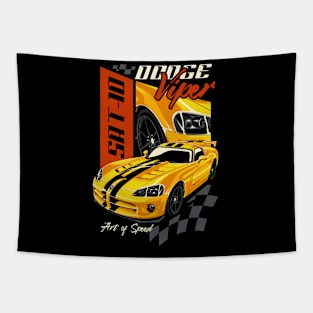 SRT-10 Viper Art of Speed Tapestry