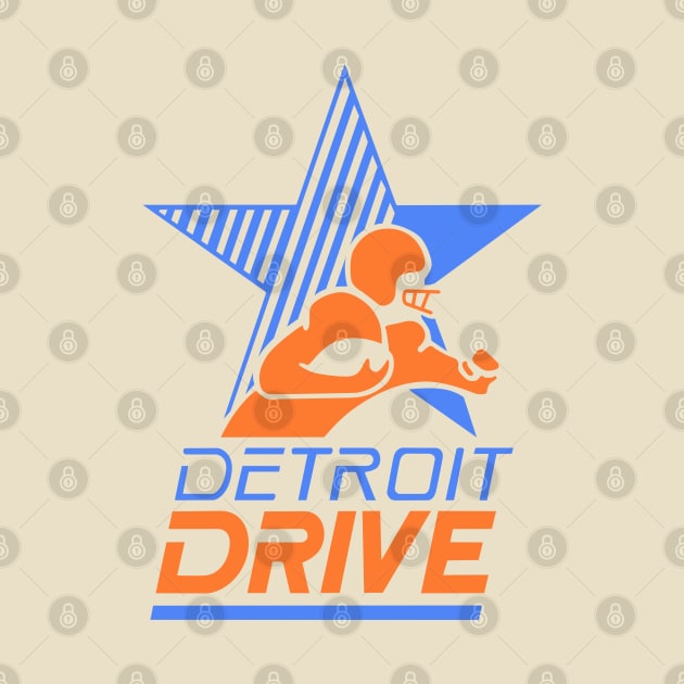 Defunct Detroit Drive Football AFL by LocalZonly