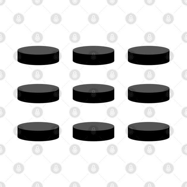 HOCKEY PUCK 9 PACK BUNDLE SET by HOCKEYBUBBLE