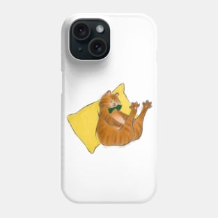 Lie down to rest Phone Case