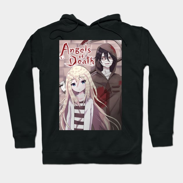 AOD: Zack, Rachel art by Kibo-Kibo - Angels Of Death - T-Shirt