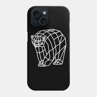 Geometric Bear Phone Case