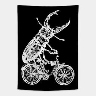 SEEMBO Beetle Cycling Bicycle Cyclist Bicycling Biking Biker Tapestry