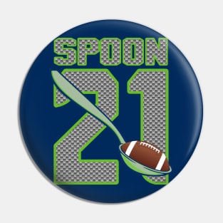 Seattle Seahawks Devon Witherspoon by CH3Media Pin