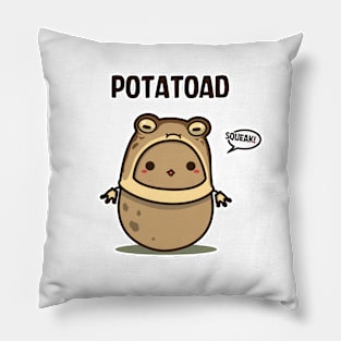 Cute Potato Fairy Potatoad Pillow