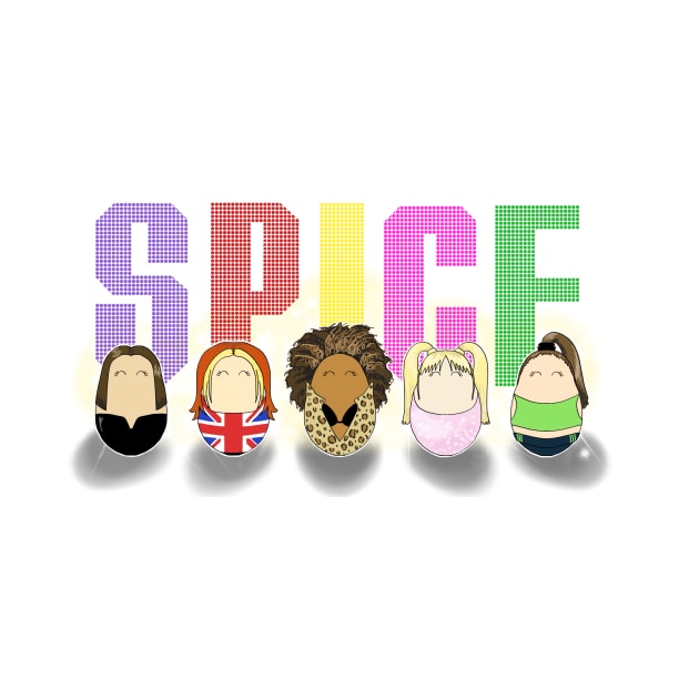 Spice Girls Tiggles by laurareid.artist