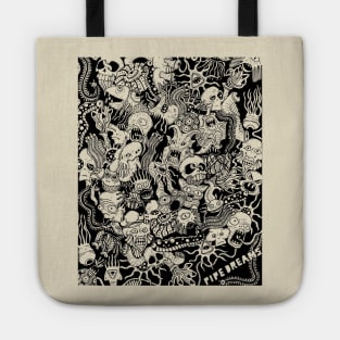 Coexistence Doodle Tote