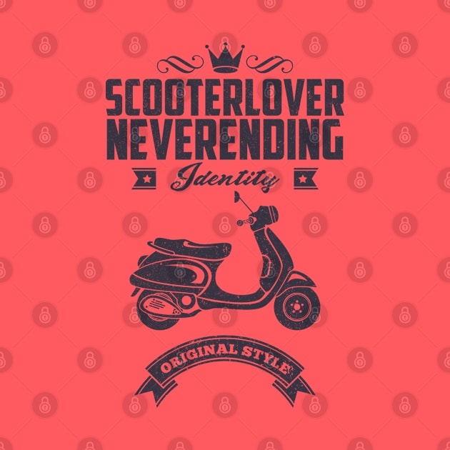 Scooter Lover Never Ending Identity by UB design