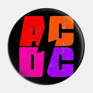 Acdc t-shirt Pin