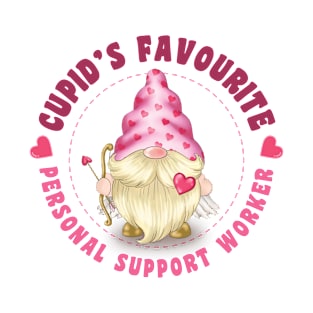 Cupid's Favourite Personal Support Worker T-Shirt