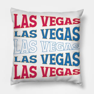 NATIONAL TEXT ART LAS VEGAS Pillow