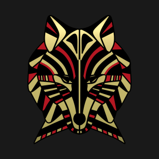 Coyote Tribal Art Totem T-Shirt