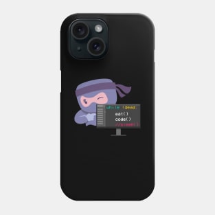 Code Ninja Software Engineer Developer Phone Case