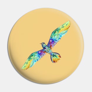 Flying Bird Pin