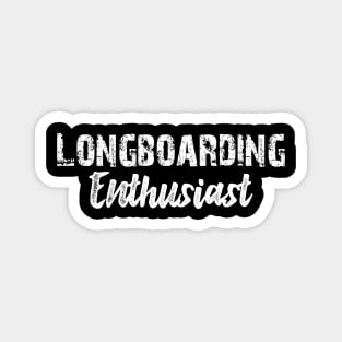 Longboarding Enthusiast Magnet