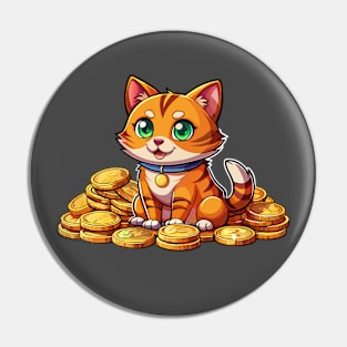 Crypto Cat Pin