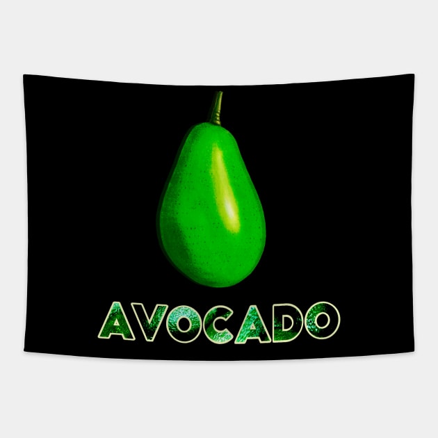 Fruit Identity Avocado Tapestry by emma17