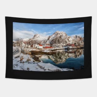 A Goat, an Island, a Fjord Tapestry